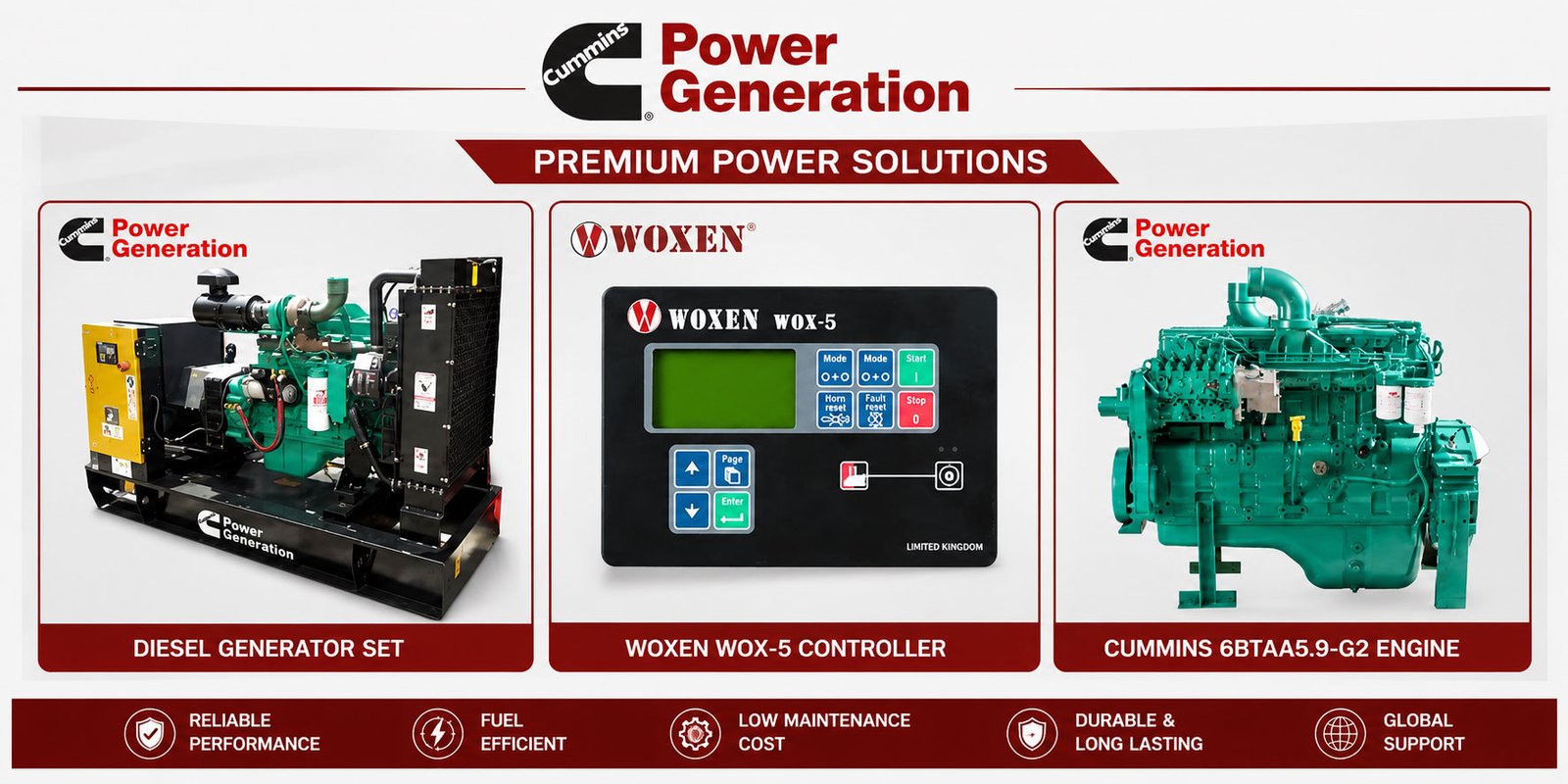 Generating Set Model WOC-135P WOC-150E