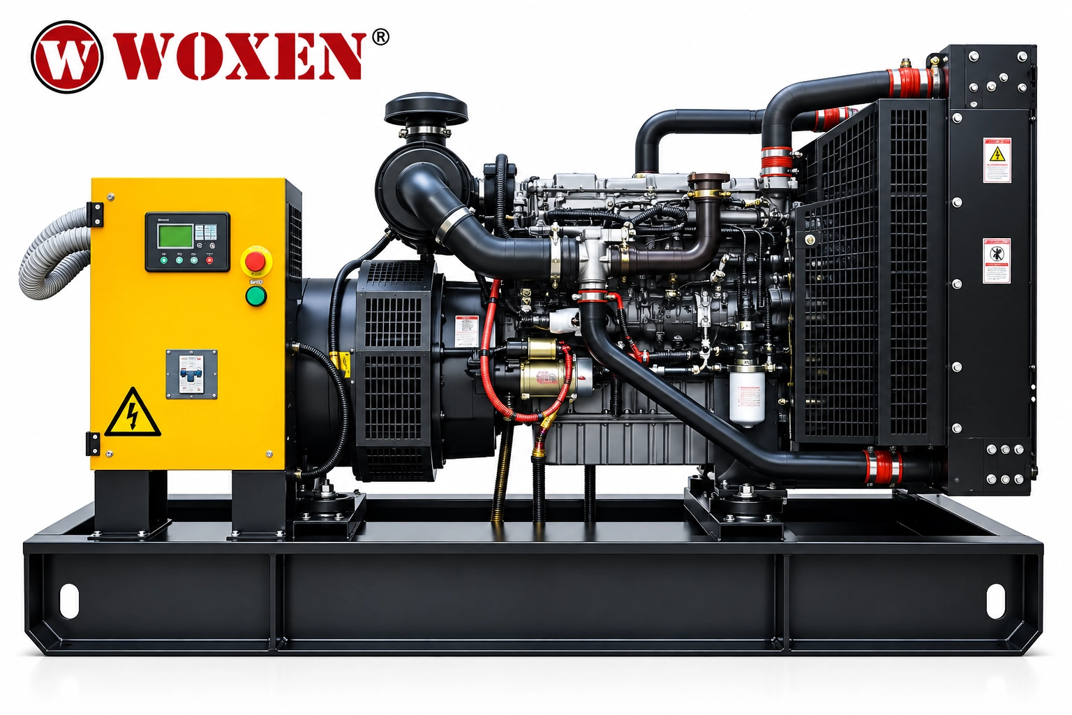 WOXEN WOX-412E and WOX-375P diesel generator set